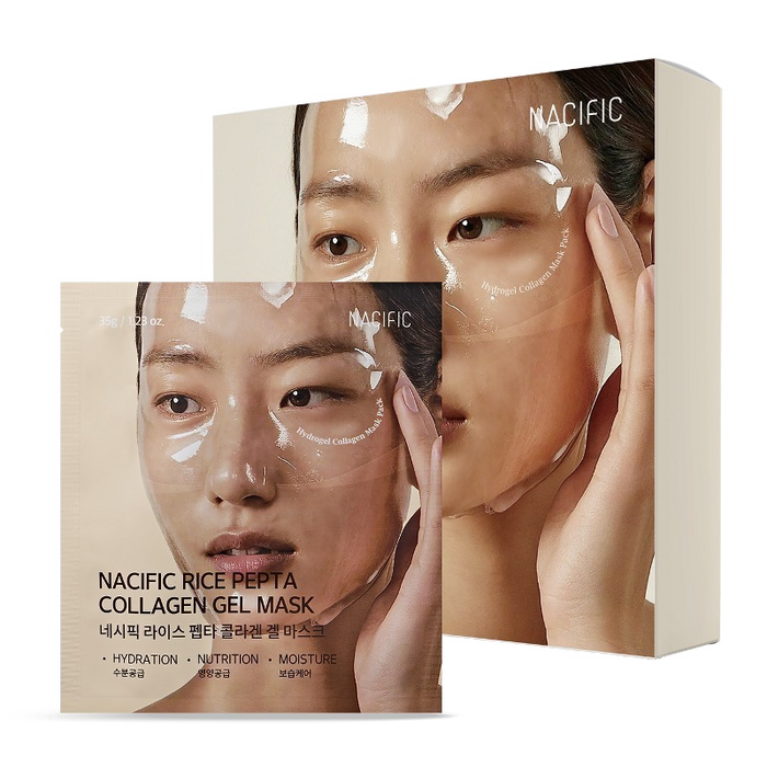 NACIFIC Rice Pepta Collagen Gel Mask (4ea)