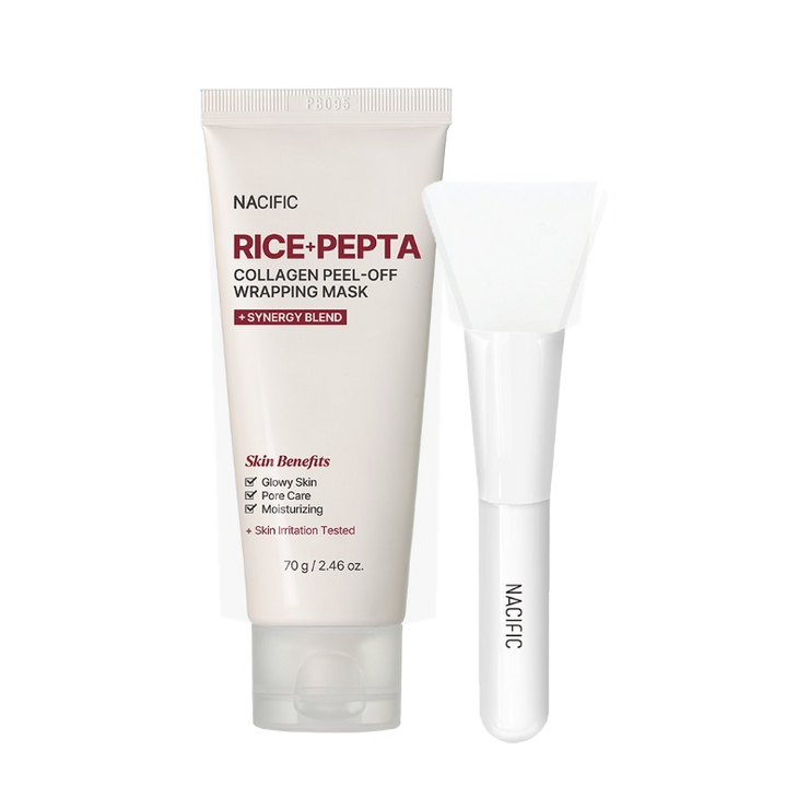 NACIFIC Rice Pepta Collagen Peel-Off Wrapping Mask