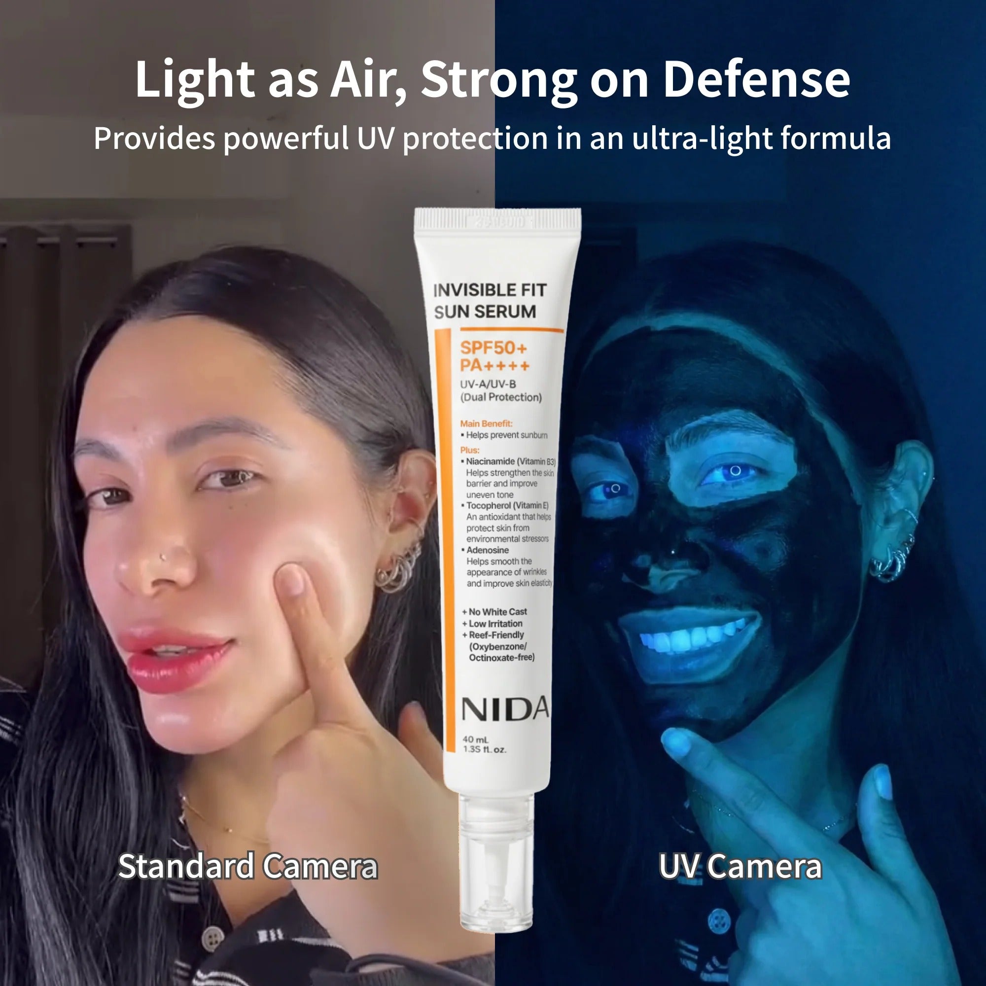 NIDA Invisible Fit Sun Serum