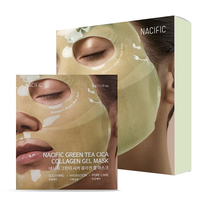 NACIFIC Green Tea Collagen Gel Mask (4ea)