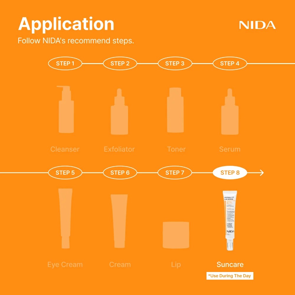 NIDA Invisible Fit Sun Serum