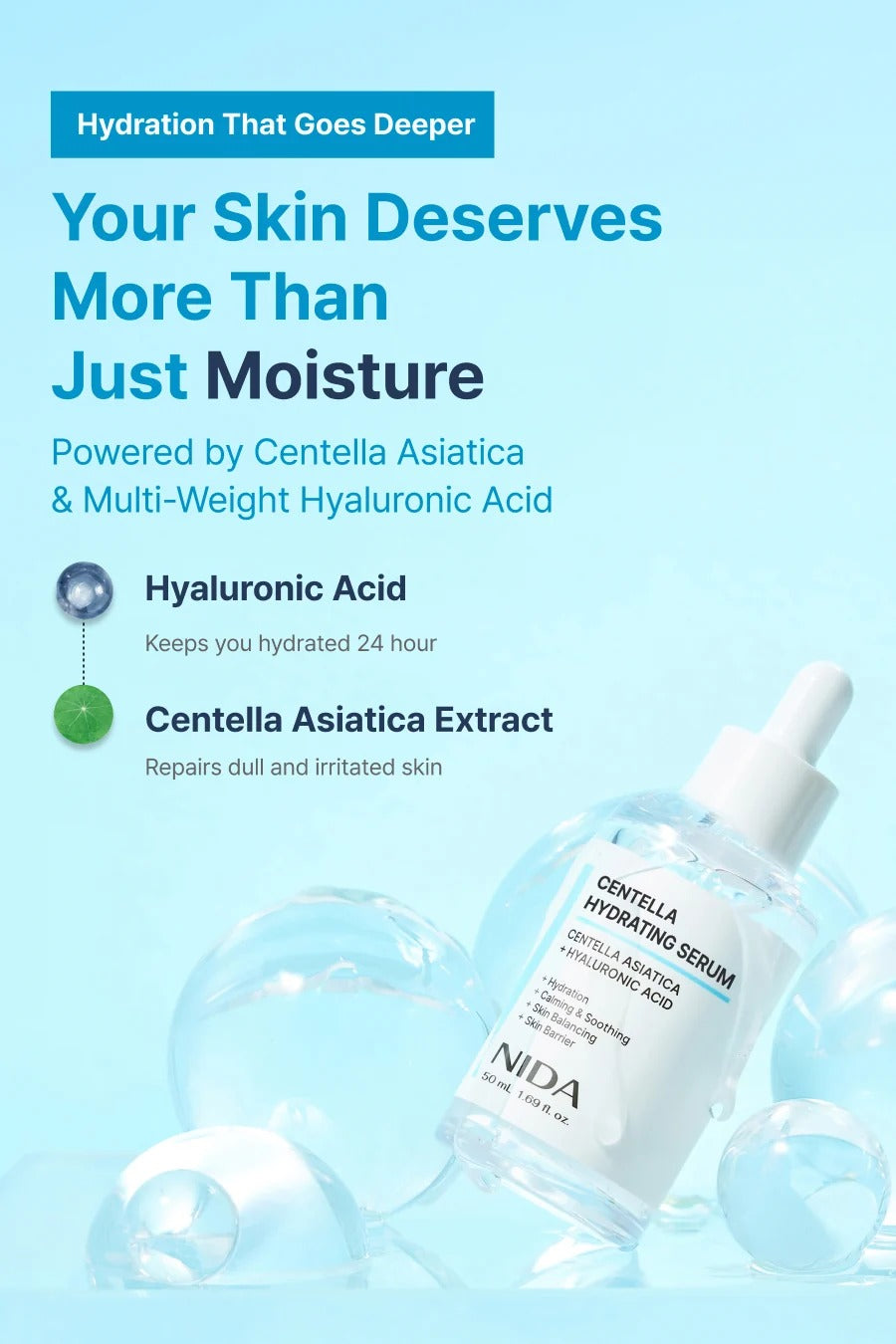 NIDA Centella Hydrating Serum
