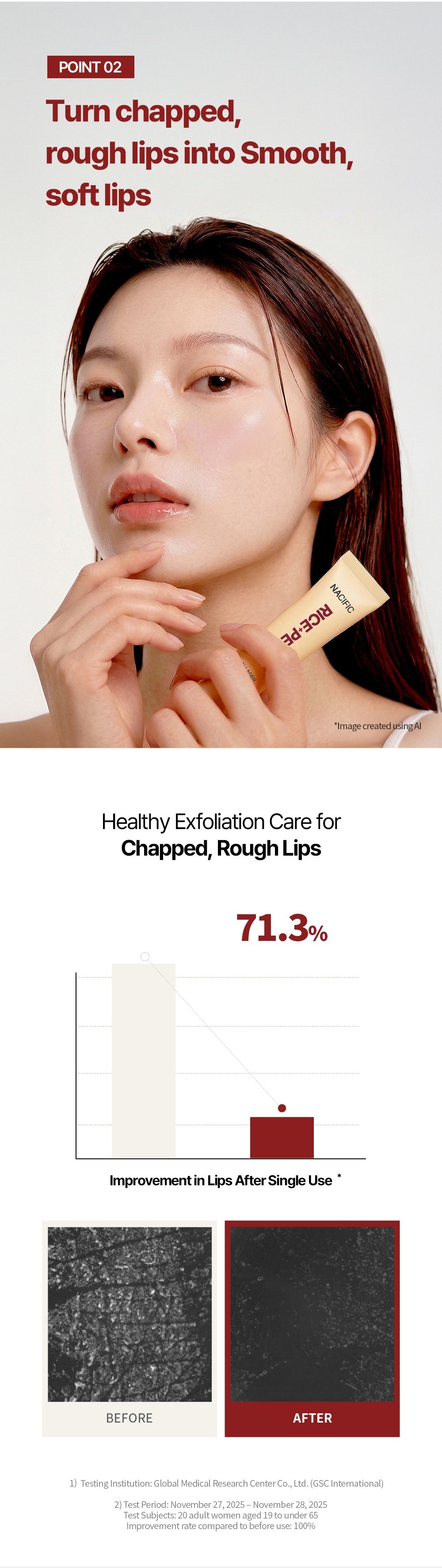 NACIFIC Rice Pepta Collagen Lip Treatment