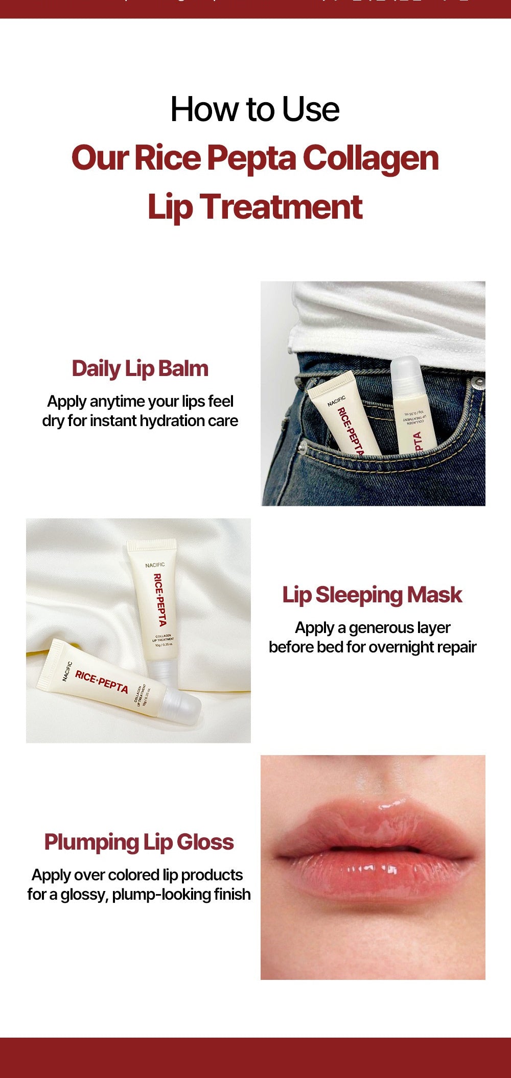 NACIFIC Rice Pepta Collagen Lip Treatment