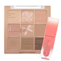 Ensemble de maquillage d'automne chaud de la marque Dasique, comprenant plusieurs produits pour un look automnal.