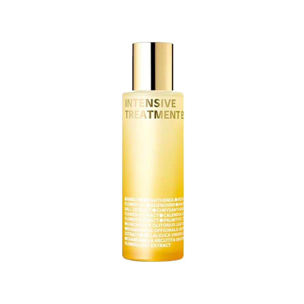 Eau de soin intensif ISOI en flacon de 130 ml, avec texture légère pour hydratation et revitalisation de la peau.