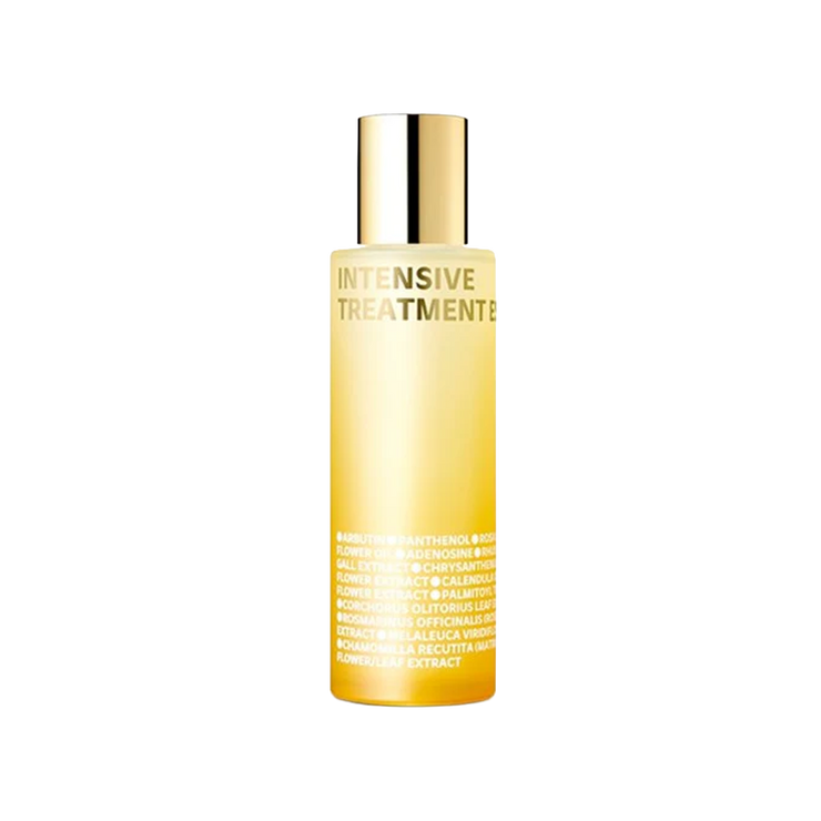 Eau de soin intensif ISOI en flacon de 130 ml, avec texture légère pour hydratation et revitalisation de la peau.