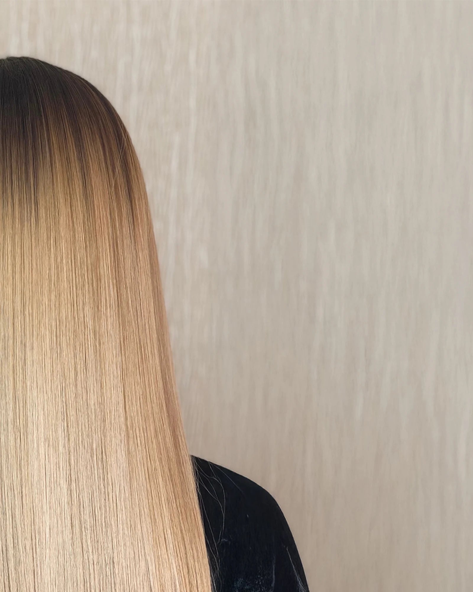 Chevelure lisse après utilisation