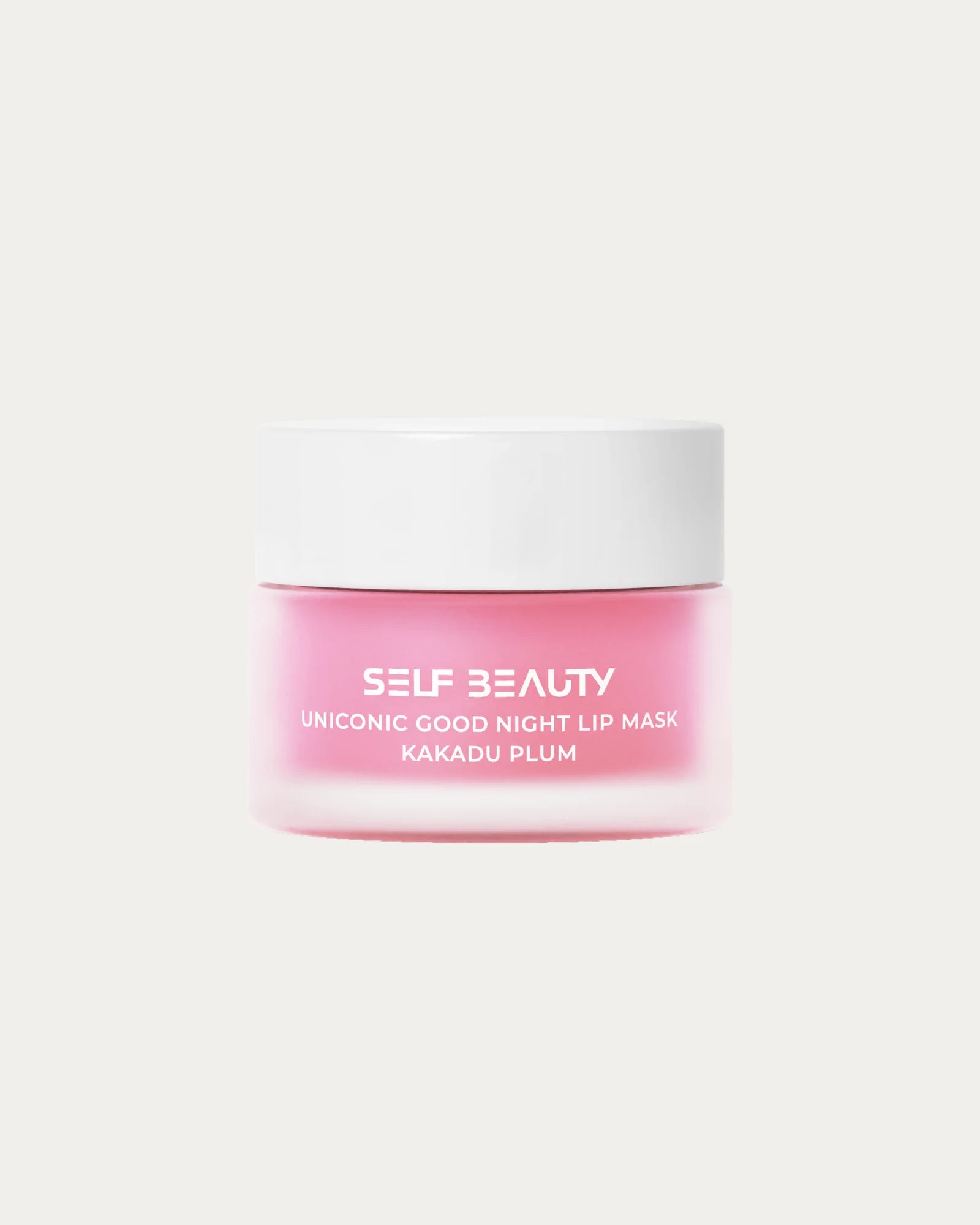 SELF BEAUTY UNICONIC Good Night Lip Mask – Vegan Overnight Lip Sleeping Mask — Kakadu Plum (Pink)